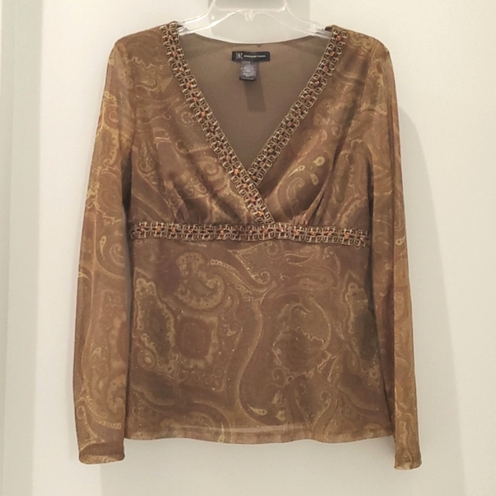 INC size L mesh top